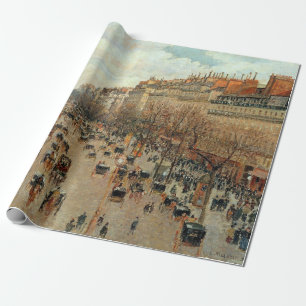 Camille Pissarro Boulevard Montmartre Painting Cadeaupapier