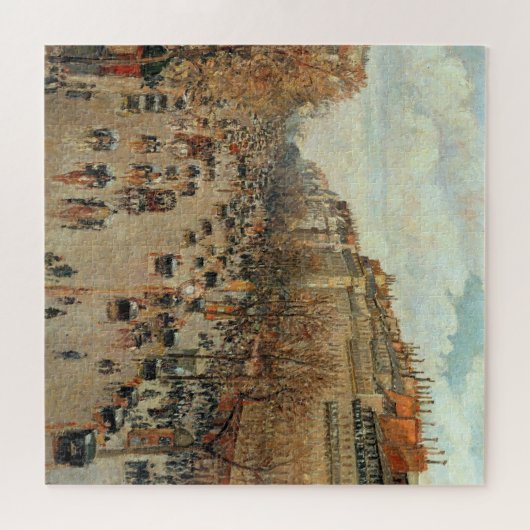 Camille Pissarro Boulevard Montmartre Painting Legpuzzel (Horizontaal)