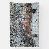 Camille Pissarro - Chataigniers a Louvecienne Spandoek (Verticaal)