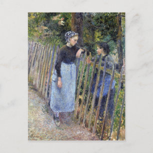 Camille Pissarro Conversation Briefkaart