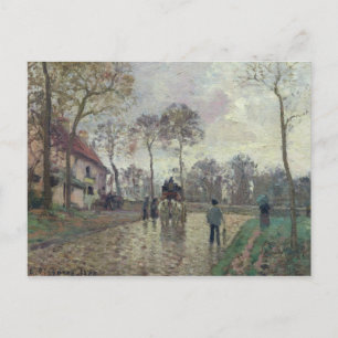 Camille Pissarro   De coach naar Louveciennes, 187 Briefkaart