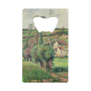 Camille Pissarro De kool- en kool- en deegwaren Kredietkaart Flessenopener