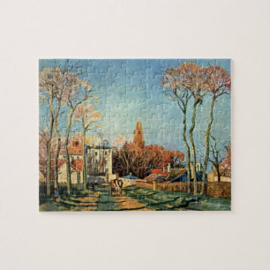 Camille Pissarro Entrance to Village of Voisins Legpuzzel