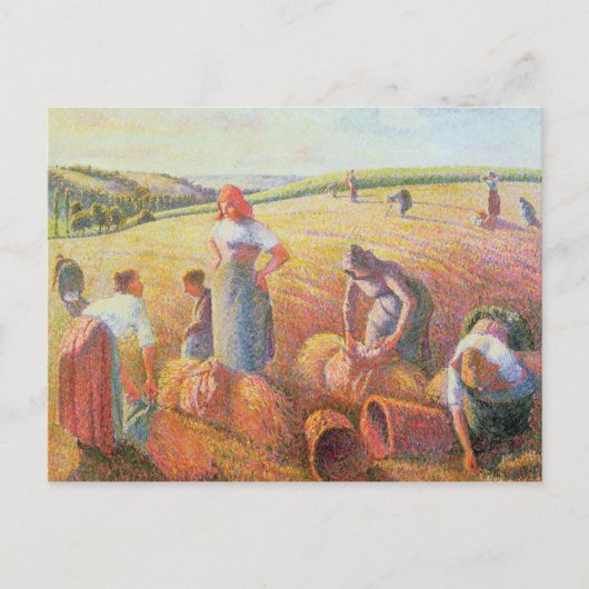 Camille Pissarro | Gleaners, 1889 Briefkaart (Voorkant)