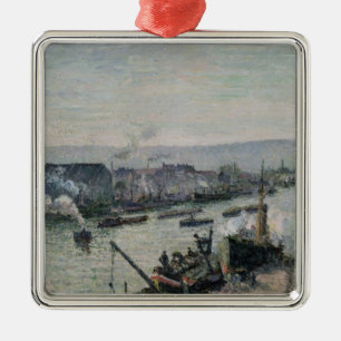 Camille Pissarro Haven van Saint-Sever, Rouen, 1 Metalen Ornament