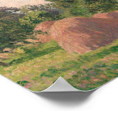 Camille Pissarro - Haystacks, Morning, Eragny Poster (Hoek)