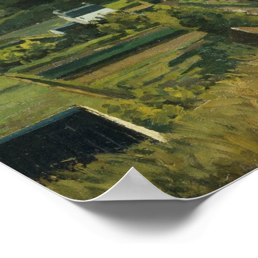 Camille Pissarro - Jalais Hill, Pontoise Poster (Hoek)