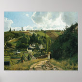 Camille Pissarro - Jalais Hill, Pontoise Poster (Voorkant)