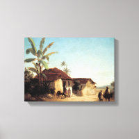 Camille Pissarro Landscape met Farmhouses en Pa