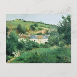 Camille Pissarro   Pad in het dorp, 1875 Briefkaart