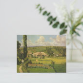 Camille Pissarro | Paysage aux Patis, Pointoise Briefkaart (Staand voorkant)