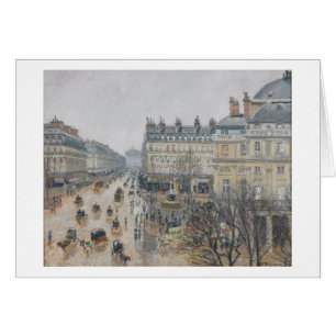 Camille Pissarro   Place du Théâtre François, Pari