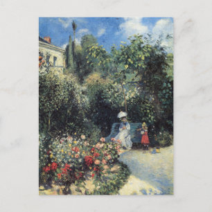 Camille Pissarro Pontoise Garden Briefkaart
