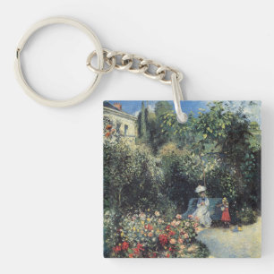 Camille Pissarro Pontoise Garden Sleutelhanger