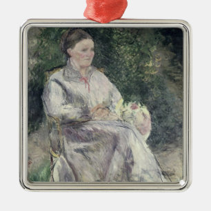 Camille Pissarro Portret van Julie Velay, echtge Metalen Ornament