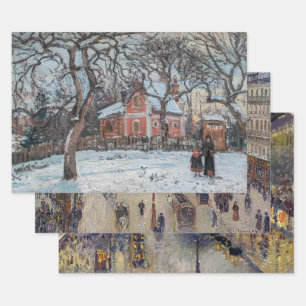 Camille Pissarro - Selectie van Meesterwerken Inpakpapier Vel