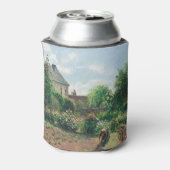 Camille Pissarro The Artist's Garden in Eragny Blikjeskoeler (Blikje Achterkant)