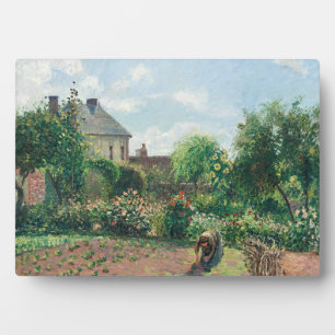 Camille Pissarro The Artist's Garden in Eragny Fotoplaat