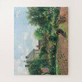 Camille Pissarro The Artist's Garden in Eragny Legpuzzel (Verticaal)
