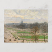 Camille Pissarro - The Garden of the Tuileries Briefkaart (Voorkant)