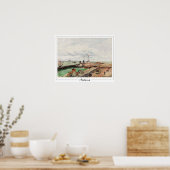 Camille Pissarro Zedign Affiche d'art #446-2 (Cuisine)
