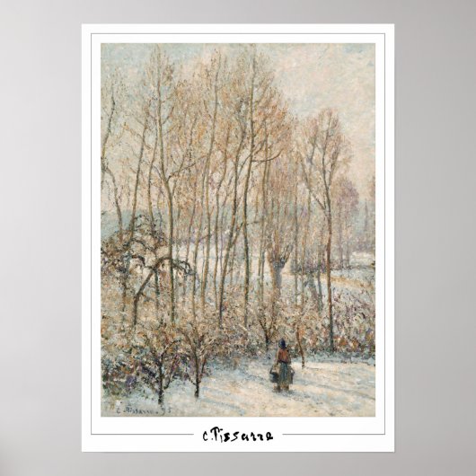Camille Pissarro Zedign Affiche d'art #4-2 (Devant)