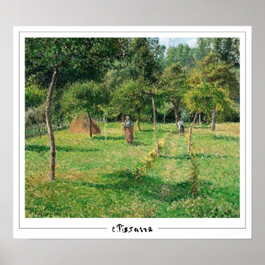 Camille Pissarro Zedign Art Poster #152 (Voorkant)