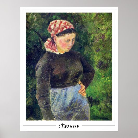 Camille Pissarro Zedign Art Poster #229-2 (Voorkant)