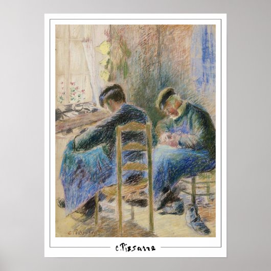 Camille Pissarro Zedign Art Poster #252 (Voorkant)