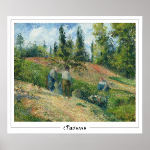 Camille Pissarro Zedign Art Poster #427-2