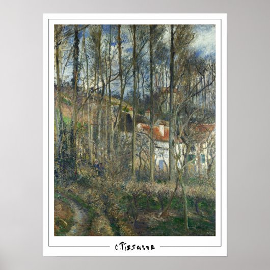 Camille Pissarro Zedign Art Poster #448-2 (Voorkant)