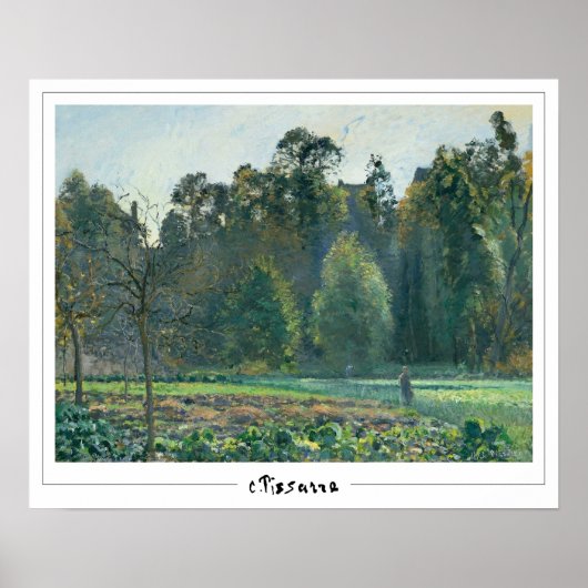 Camille Pissarro Zedign Art Poster #514-2 (Voorkant)