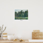 Camille Pissarro Zedign Art Poster #514-2 (Keuken)