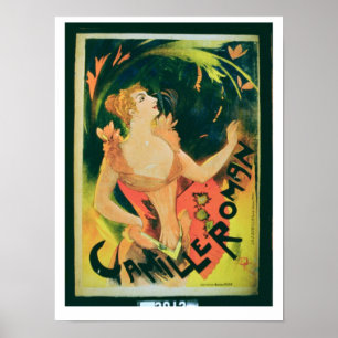 Camille Roman (kleur litho) Poster