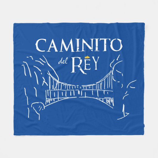 Caminito Fleece Deken (Voorkant (Horizontaal))