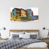 Caminito, La Boca, Buenos Aires Canvas Afdruk (Insitu (Slaapkamer))