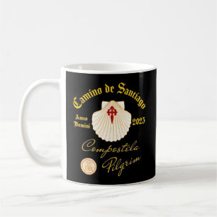 Camino De Santiago Anno Domini 2023 Scallop Shell Koffiemok