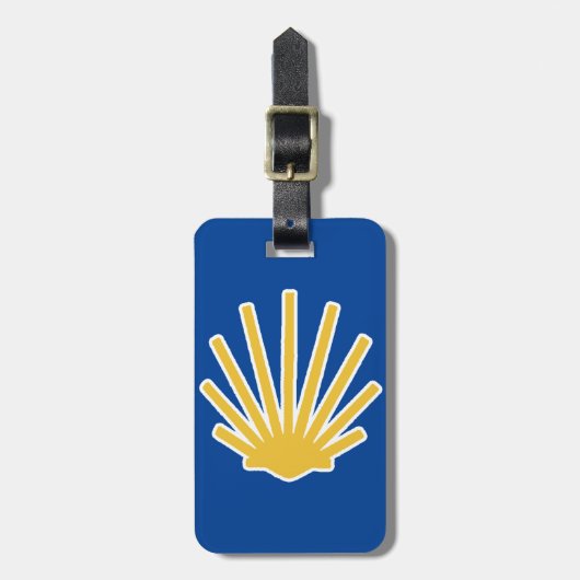 Camino de Santiago Bagagelabels (Voorkant verticaal)