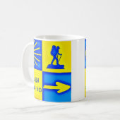 Camino de Santiago Coffee Mug (Devant gauche)