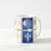 Camino de Santiago Coffee Mug (Devant droit)