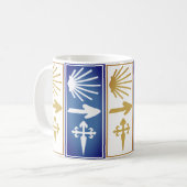 Camino de Santiago Coffee Mug (Devant gauche)