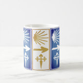 Camino de Santiago Coffee Mug (Centre)