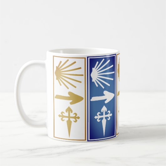 Camino de Santiago Coffee Mug (Gauche)