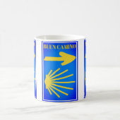 Camino de Santiago Coffee Mug (Centre)