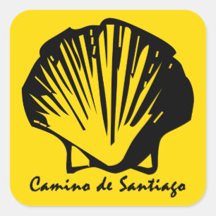 Camino DE Santiago, de Stickers van de Bedevaart