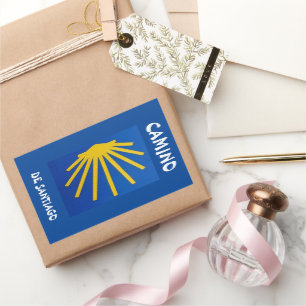 Camino de Santiago De weg van st James 0002 Rechthoekige Sticker