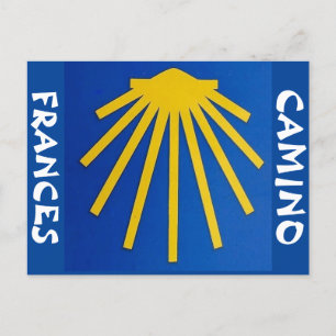 Camino de Santiago De weg van st James 0003 Briefkaart