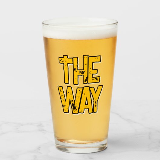 Camino de Santiago Glas (Voorkant gevuld)