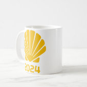 Camino de Santiago Koffiemok (Voorkant links)