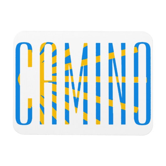 Camino de Santiago Magneet (Horizontaal)